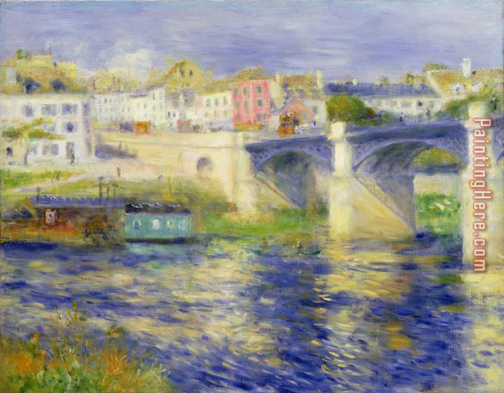 Pierre Auguste Renoir Bridge at Chatou